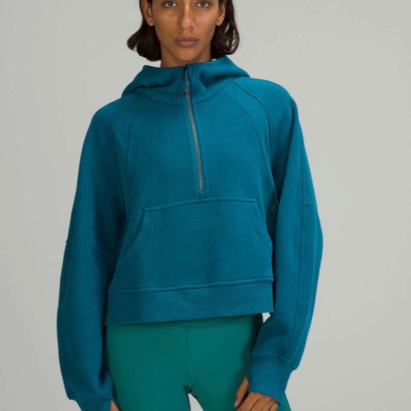 Lululemon Scuba Oversized Half-Zip Hoodie Capri?? Size XS/S - Picture 1 of 4